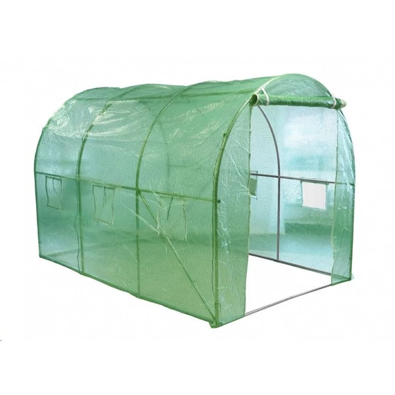 Hecht TunneliI íves melegház, PE fólia, 3x2x2m