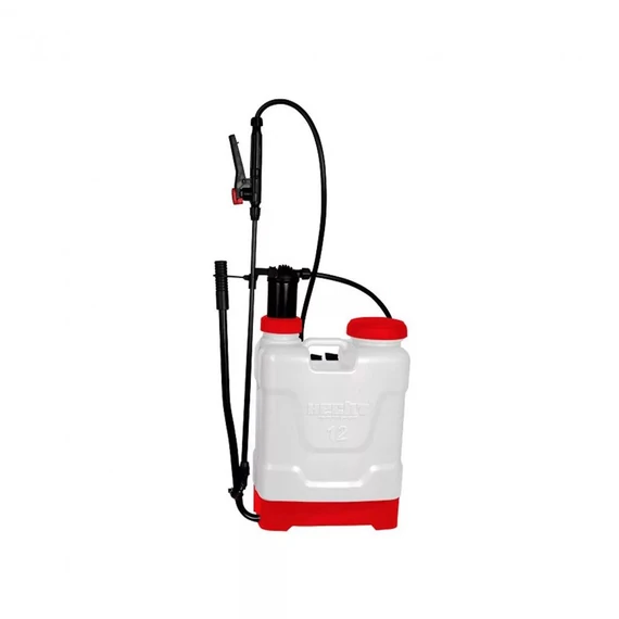 Hecht háti permetező, mechanikus, 4bar, 12l