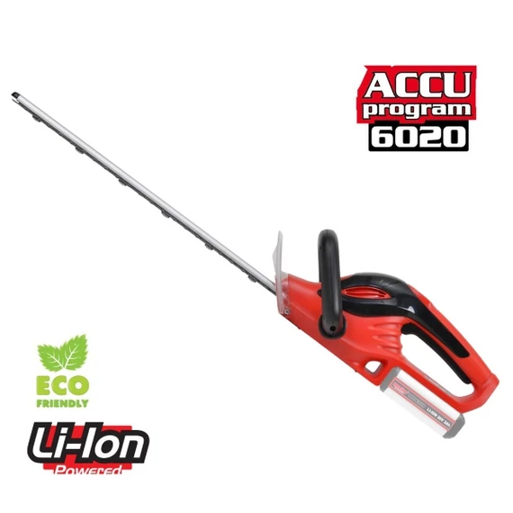 Hecht 6020 akkumulátoros sövényvágó DC 20V / 45 cm / 1,85kg