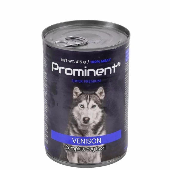 Prominent dog Venison, konzerv kutyáknak, vadhúsból 415g