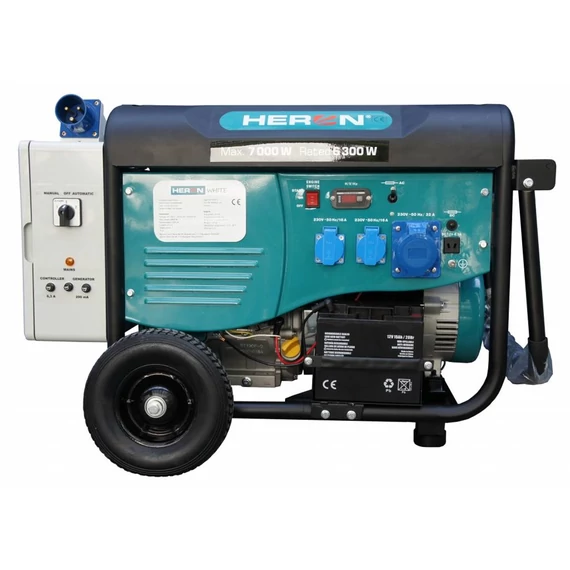 Heron 421 White + egyfázisú áramfejlesztő, kommunikásiós egységgel, 6.8 kVA