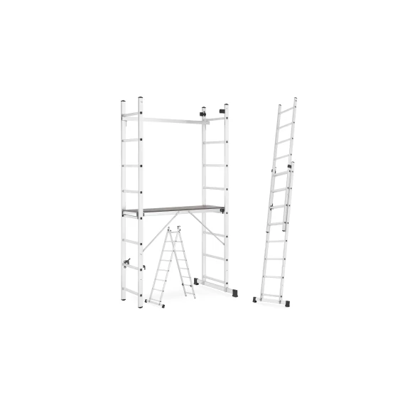 Higher Mini multifunkcionális állvány és létra 2x8fok