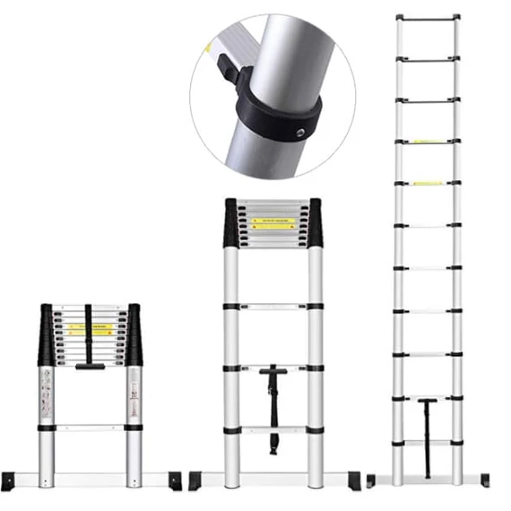 Teleszkópos alumínium létra, 440cm