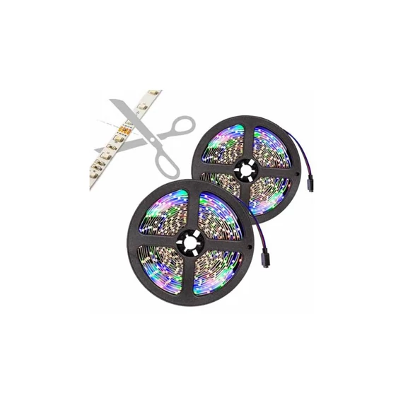 RGB5050 programozható LED szallag 5 m
