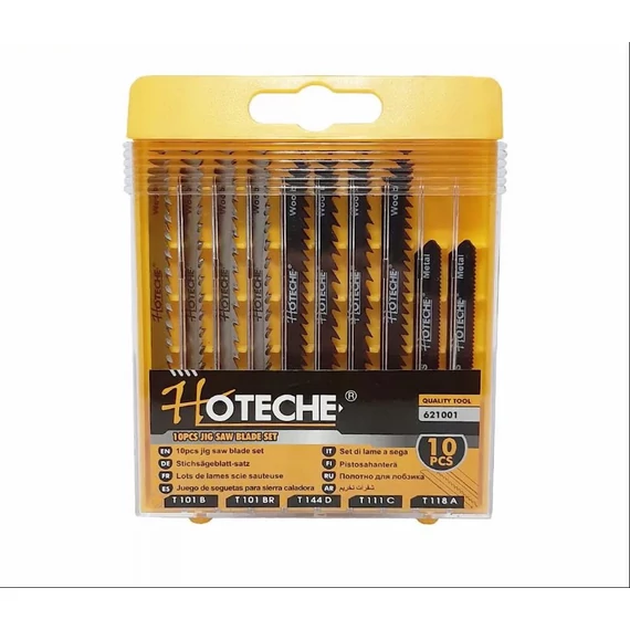 Hoteche dekopírlap, fához, acélhoz, Bosch befogás, 10 részes