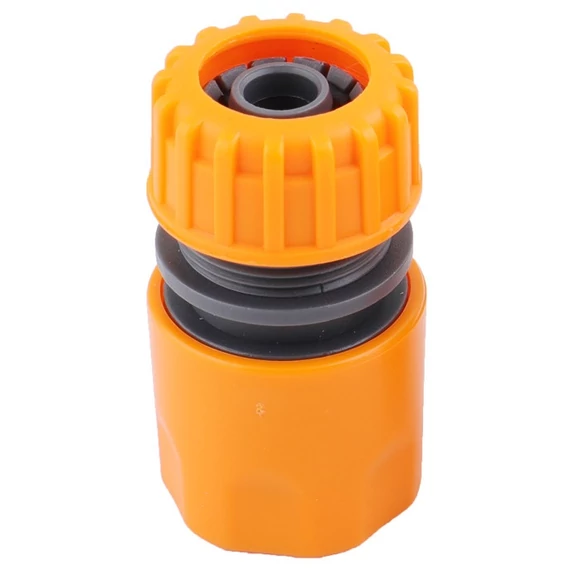 Hoteche tömlő gyorscsatlakozó, stoppos, PP-ABS, 1/2&quot;