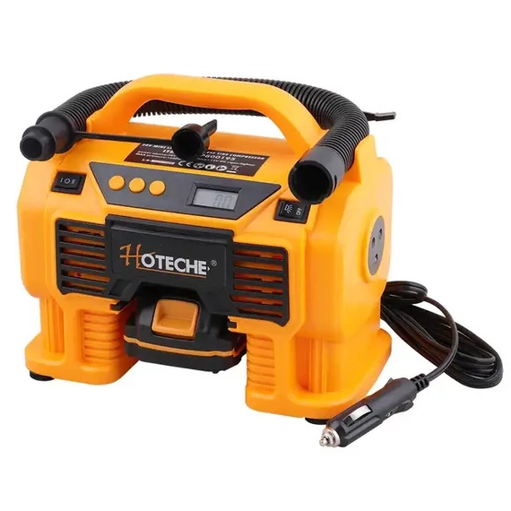 Hoteche akkus kompresszor, 20V, 11bar, 230V (2Ah akkuval és töltővel)