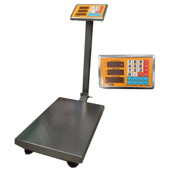 Hoteche profi digitális mázsáló, 300kg