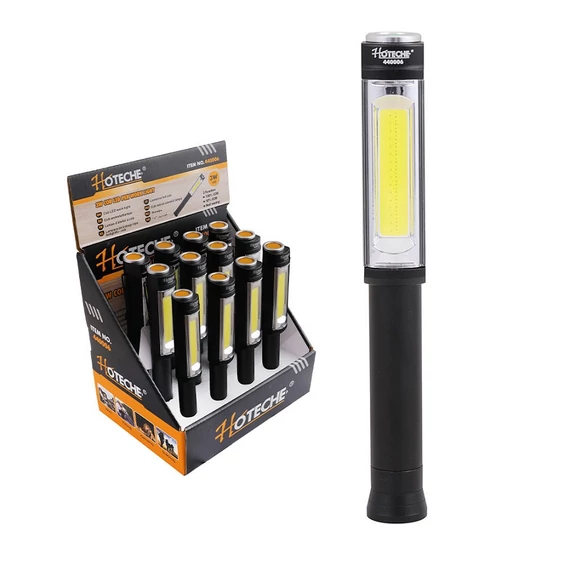 Hoteche COB LED szerelőlámpa, mágneses, 3W