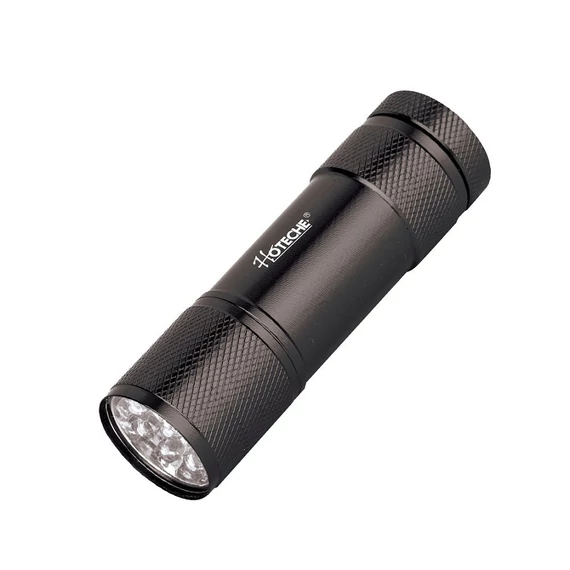 Hoteche alumínium LED zseblámpa, 9LED, 3xAAA