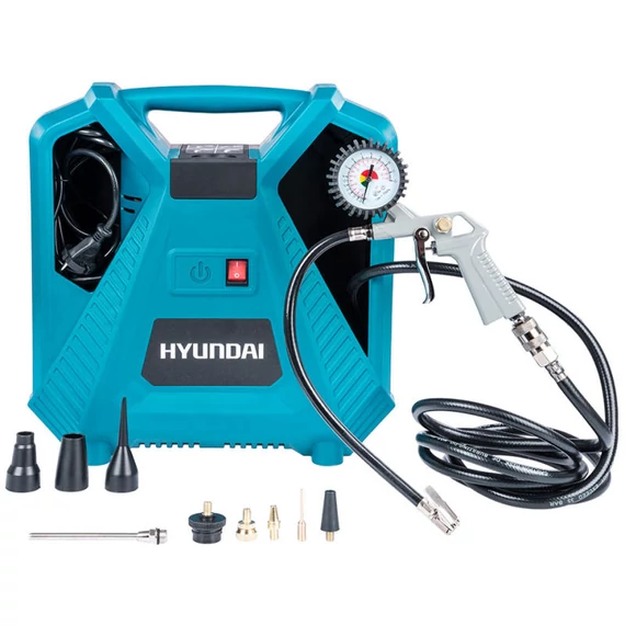 Hyundai HYD-11A hordozható kompresszor, 1.1kW, 8bar