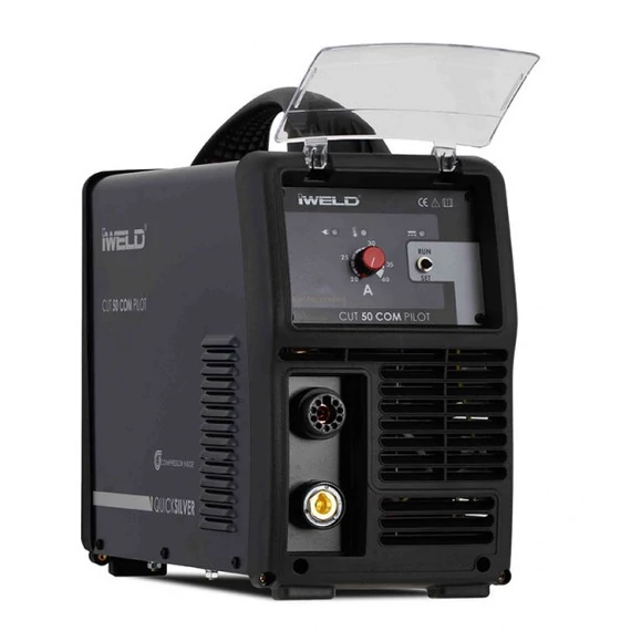 Iweld CUT 50 COM Pilot plazmavágó inverter beépített kompresszorral, 40A
