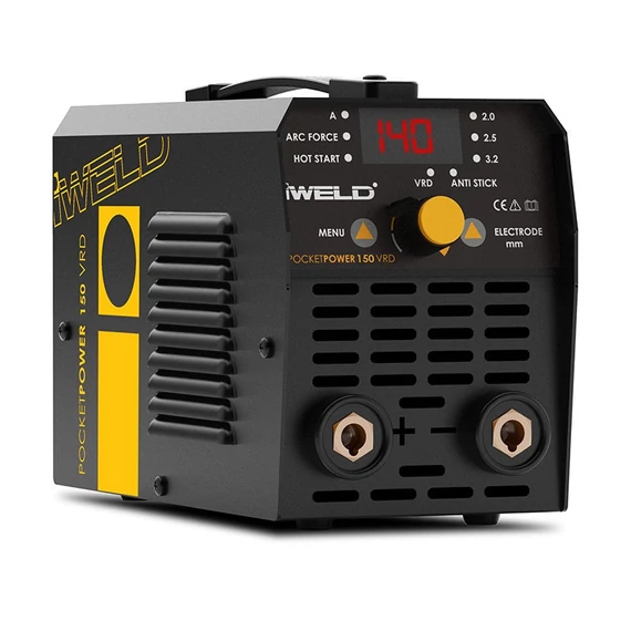 Iweld Gorilla PocketPower 150 VRD hegesztő inverter, 140A