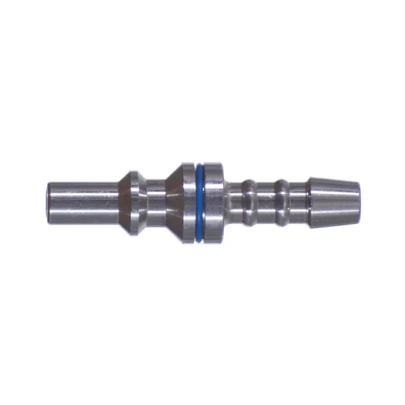 Iweld rozsdamentes gyorscsatlakozó tömlővég, oxigén, 6.3mm