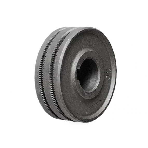 Iweld huzaltoló görgő, recézett, 0.8-0.9mm, 30x10x10mm
