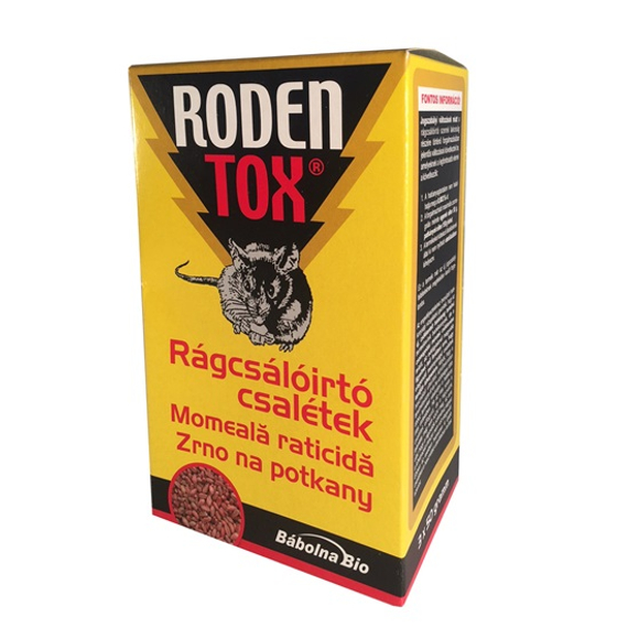 Rodentox rágcsálóirtó csalétek, 3x50g,  3db