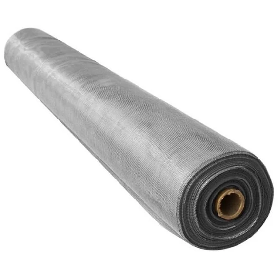 Szúnyogháló, poliészter, szürke, 1.5x30m