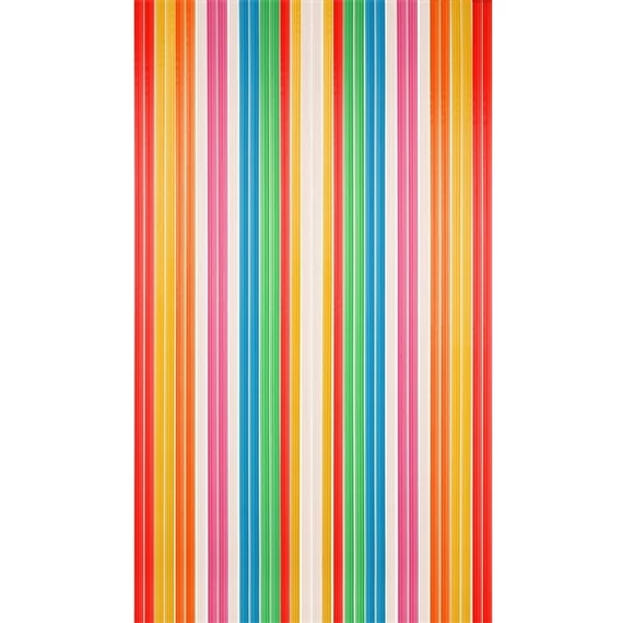 Térelválasztó függöny, többszínű, 90x200cm