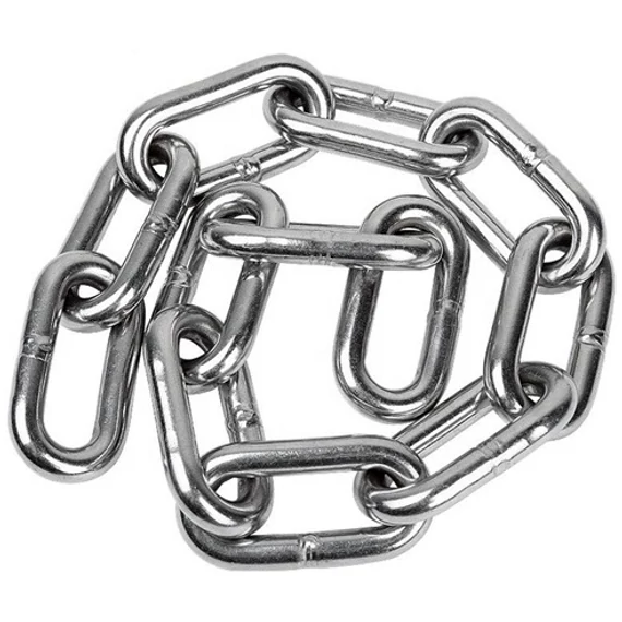 Folyólánc, horganyzott, 3.5mm, 2m