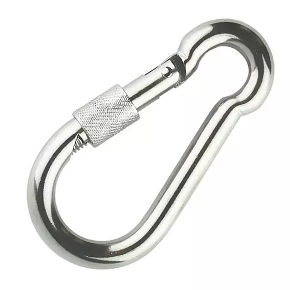 Menetes karabiner, horganyzott, 8x80mm 