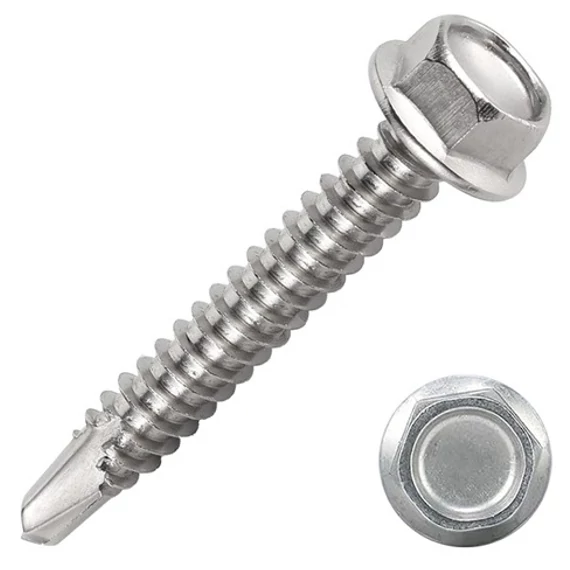 Önmetsző lemezcsavar, hatlapfejű, 5.5x19mm, 10db