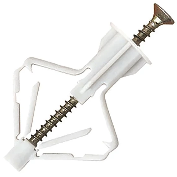Gipszkarton tipli csavarral, 10x50mm, 4db