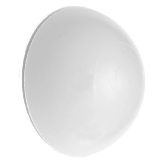 Ajtóütköző bliszterben, öntapadó, félgömb, 30mm, fehér, 4db