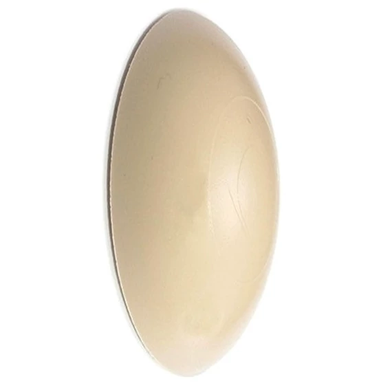 Ajtóütköző bliszterben, öntapadó, lapos, 60mm, bézs, 2db