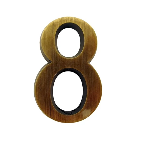 SB öntapadós antik ajtószám &quot;8&quot;, 4,5cm