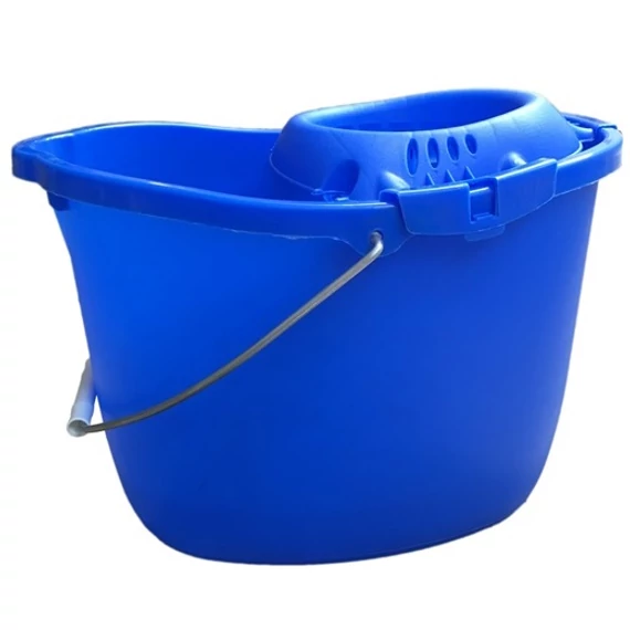 Felmosóvödör csavarókosárral, Mox, 15L