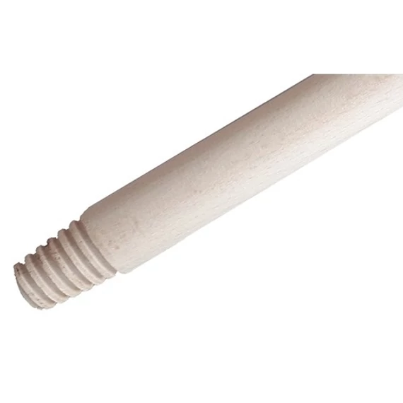 Nyél, menetes, bükkfa, 120cm