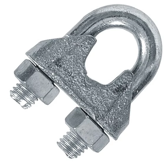 Kötélszorító bilincs bliszterben, horganyzott, 10mm