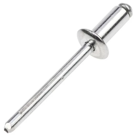 Popszegecs bliszterben, alu-acél, 3.9x8mm, 150db