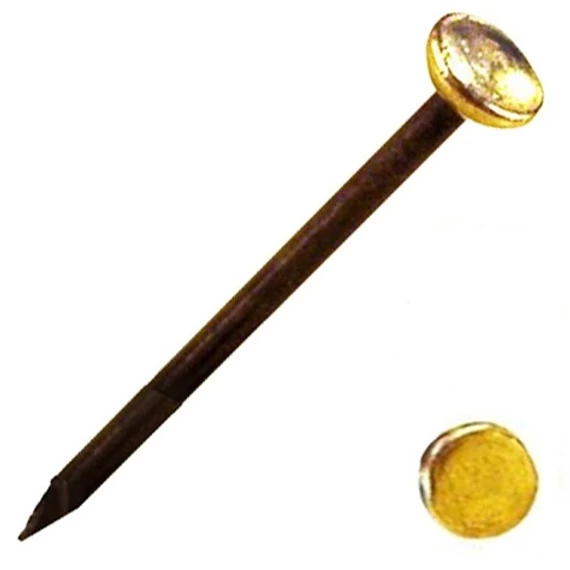 Acéltűszeg bliszterben, TRO, kék réz fejjel, 1.4x25mm, 50db