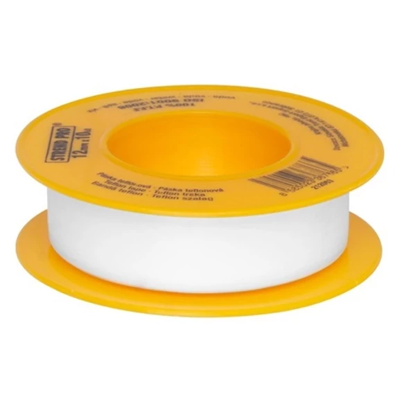 Tömítő teflonszalag, PTFE, 0.075x12mm, 10m