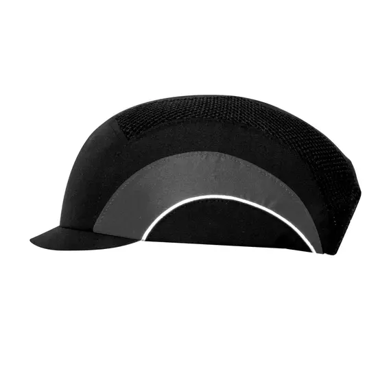 JSP HardCap A1+ biztonsági sapka, 2.5cm, fekete-szürke