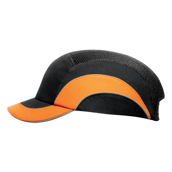 JSP HardCap A1+ biztonsági sapka, 5cm, narancssárga