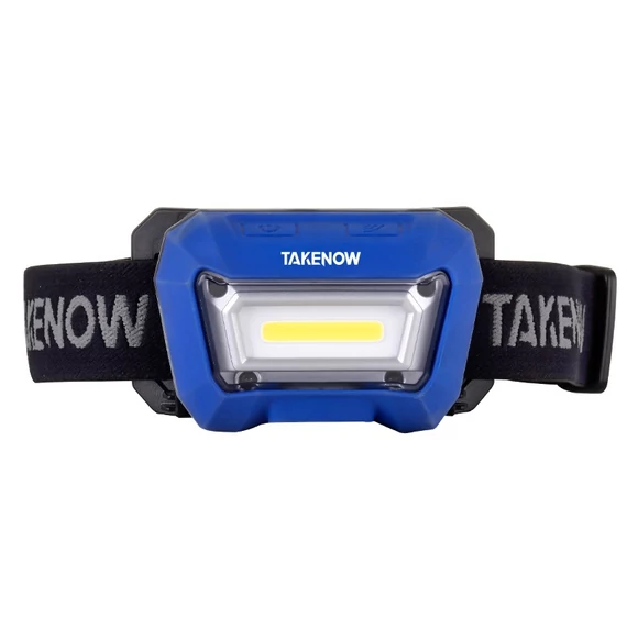 Jonnesway Takenow akkus LED fejlámpa, 3.7V (USB kábellel, töltő nélkül)