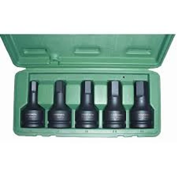 Jonnesway Gépi dugókulcsfej 3/4&quot; IMBUSZ 5 darabos készlet S05A6105S