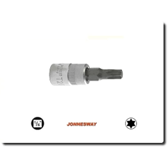 Jonnesway Kézi dugókulcsfej 1/4" Torx T6 S07H206