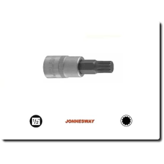 Jonnesway Kézi dugókulcsfej 1/2" XZN13 S64H4113