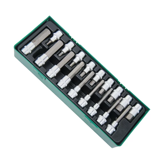 Jonnesway 18 db-os 1/2" Imbusz dugókulcs klt. H5-19 55;110m S09H4118SP