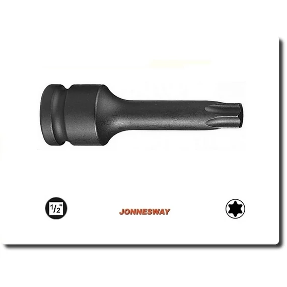 Jonnesway Profi Gépi Torx Bitfej 1/2" T80 / S06A4T80