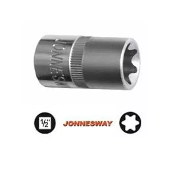 Jonnesway Kézi dugókulcsfej 1/2&quot; E-torx 20-as