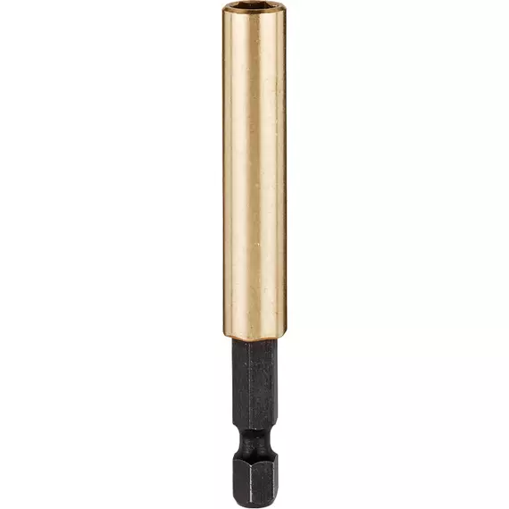 KWB Brass sárgaréz mágneses bittartó adapter 1/4&quot;, 75mm, 5db