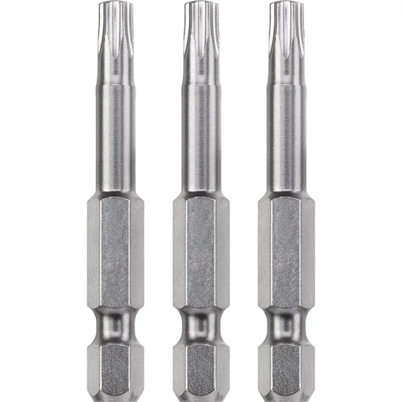 KWB Industrial TORX hajtó bit, acél, T25x50mm, 3db