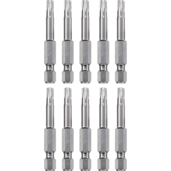 KWB Industrial TORX hajtó bit, acél, T10x50mm, 10db