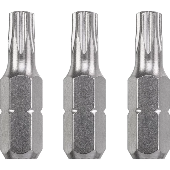 KWB Industrial TAMPER TORX hajtó bit, T30x25mm, 3db