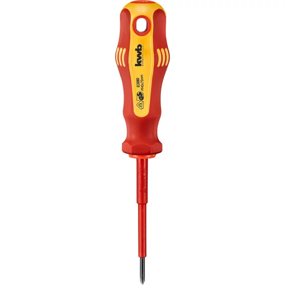 KWB Profi VDE szigetelt Phillips csavarhúzó PH1x80mm