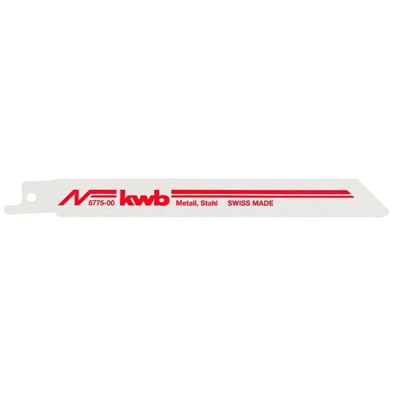 KWB PROFI Bi-metal rendkívül flexibilis orrfűrészlap fogak:2,5 (2db-os)